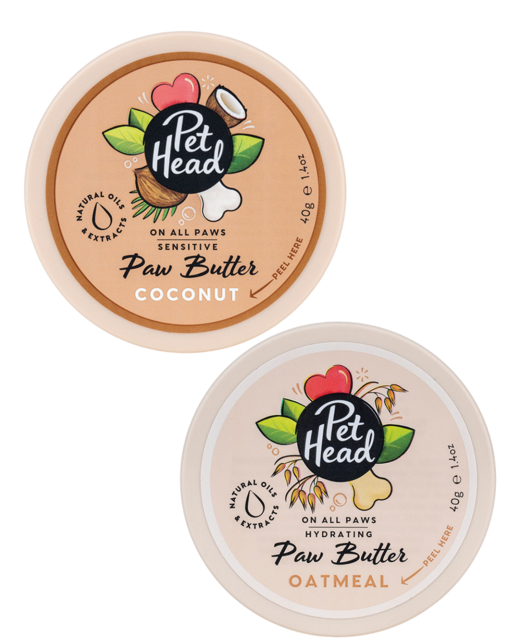Baume pattes Pet Head : 40gr