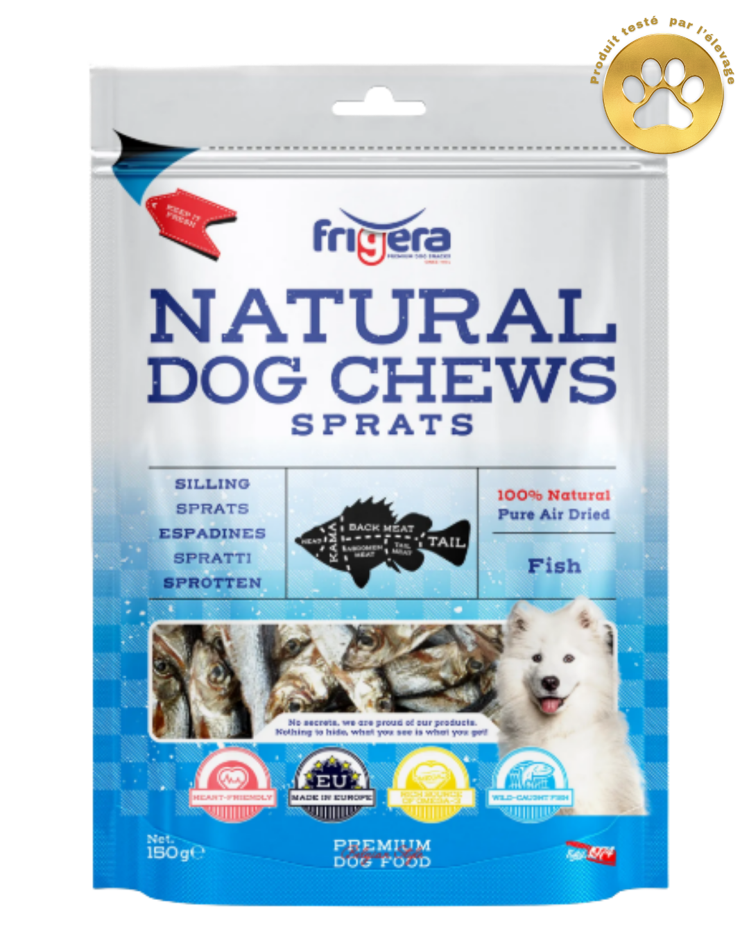 Sprats - poissons séchés 150g